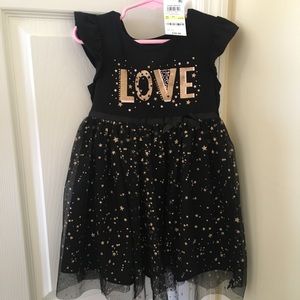 Black Toddler Dress NWT